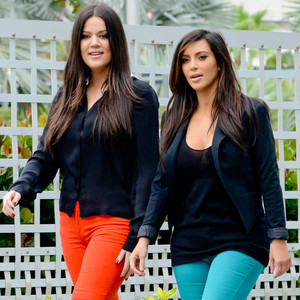 Kim Kardashian and Khloe Kardashian Kim Kardashian and Khloe Kardashian